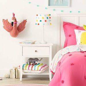 Flamingo head wall decor